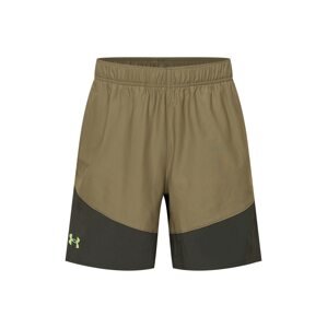 UNDER ARMOUR Športové nohavice  antracitová / zelená
