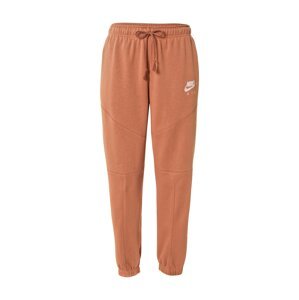 Nike Sportswear Nohavice  rosé / biela
