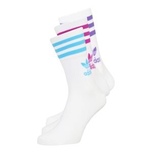 ADIDAS ORIGINALS Ponožky  svetlomodrá / fialová / ružová / biela