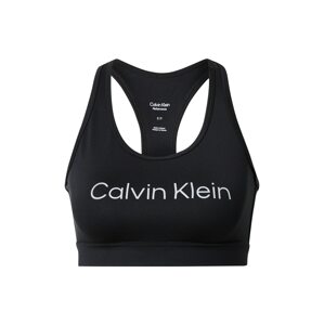 Calvin Klein Sport Športová podprsenka  čierna / biela