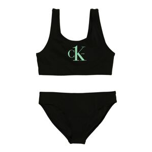 Calvin Klein Swimwear Bikiny  mätová / čierna