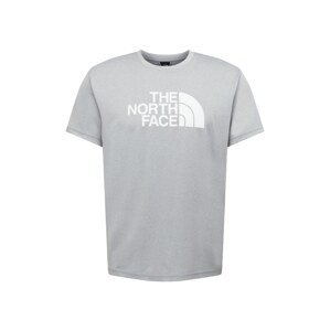 THE NORTH FACE Funkčné tričko 'REAXION'  sivá / biela