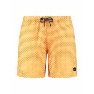 Shiwi Plavecké šortky  oranžová / biela