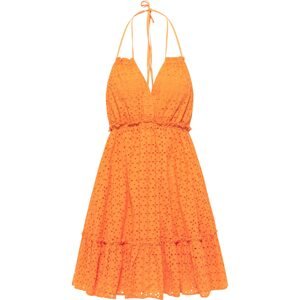 IZIA Letné šaty  oranžová