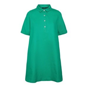 VERO MODA Košeľové šaty 'Ocina'  trávovo zelená