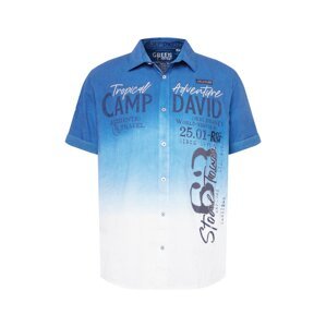 CAMP DAVID Košeľa  modrá