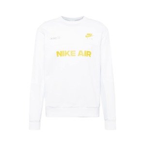 Nike Sportswear Mikina  zlatá / biela