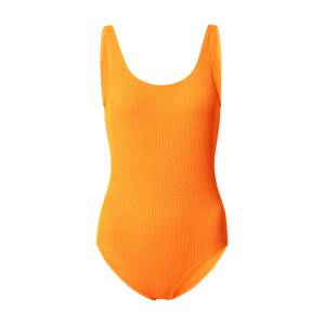 Monki Jednodielne plavky  oranžová