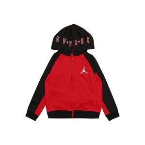 Jordan Tepláková bunda  červená / čierna / biela