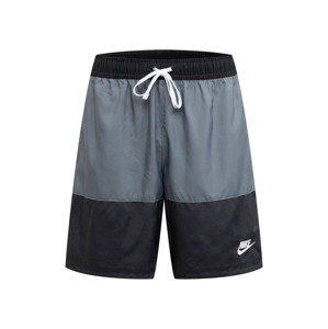 Nike Sportswear Nohavice  dymovo modrá / čierna / biela