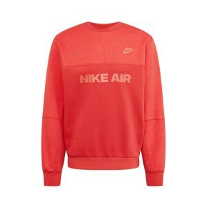 Nike Sportswear Mikina  červená / melónová