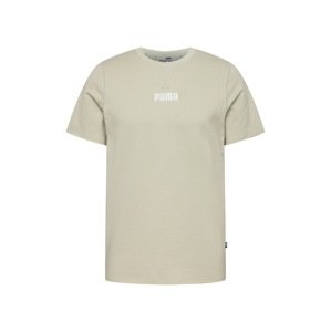 PUMA Funkčné tričko  pastelovo zelená / biela