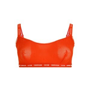 Calvin Klein Underwear Plus Podprsenka  oranžovo červená / biela