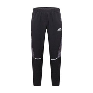 ADIDAS SPORTSWEAR Športové nohavice  sivá / striebornosivá / čierna