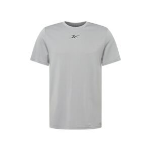Reebok Sport Funkčné tričko  sivá / čierna