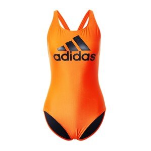 ADIDAS SPORTSWEAR Športové jednodielne plavky  oranžová / čierna