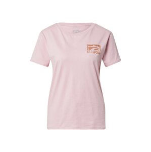 BILLABONG Funkčné tričko 'Adiv'  hnedá / ružová