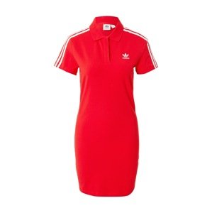ADIDAS ORIGINALS Šaty  červená / biela