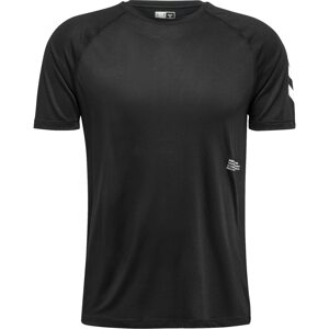 Hummel Funkčné tričko 'MT Bow'  čierna / biela