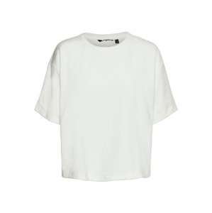 VERO MODA Oversize tričko 'Unica'  prírodná biela