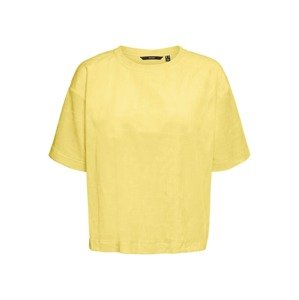 VERO MODA Oversize tričko 'UNICA'  žltá