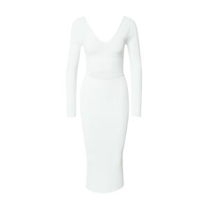 Calvin Klein Pletené šaty  biela