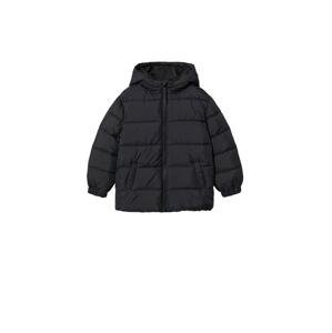 MANGO KIDS Zimná bunda 'America'  čierna