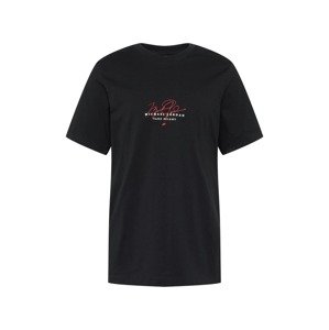 Jordan Funkčné tričko  červená / čierna / biela