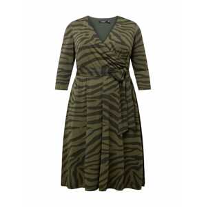Lauren Ralph Lauren Plus Šaty 'LYNA'  olivová / jedľová