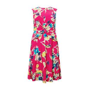 Lauren Ralph Lauren Plus Letné šaty 'TESSANNE'  zmiešané farby / ružová