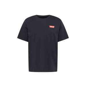 LEVI'S ® Tričko 'Relaxed Fit Tee'  námornícka modrá / jasne červená / biela