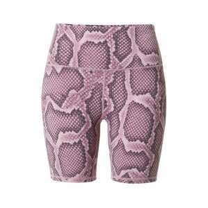 Varley Športové nohavice  ružová / červeno-fialová