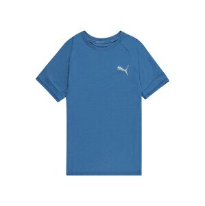 PUMA Funkčné tričko  modrá / striebornosivá
