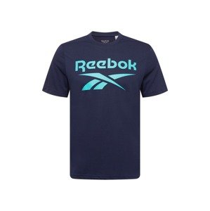 Reebok Sport Funkčné tričko 'Workout Ready'  námornícka modrá / azúrová