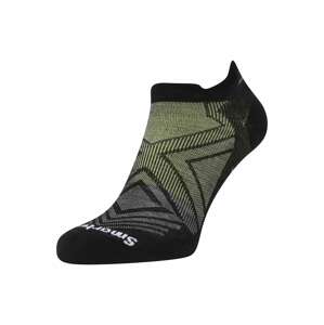 Smartwool Športové ponožky 'Zero Cushion'  sivá / svetlozelená / čierna / biela