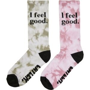 Cayler & Sons Ponožky 'Feelin Good'  svetlosivá / kaki / rosé / čierna