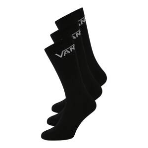 VANS Ponožky  svetlosivá / čierna