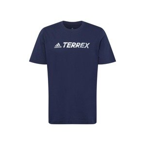ADIDAS TERREX Funkčné tričko  modrá / biela
