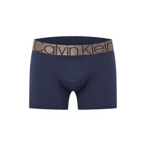 Calvin Klein Underwear Boxerky  tmavomodrá / bronzová