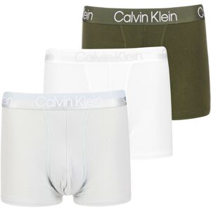 Calvin Klein Underwear Boxerky  vodová / olivová / biela