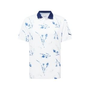 PUMA Funkčné tričko 'Lowlands'  modrá / námornícka modrá / biela