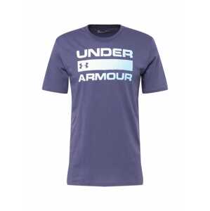 UNDER ARMOUR Funkčné tričko 'Team Issue'  námornícka modrá / svetlomodrá / biela
