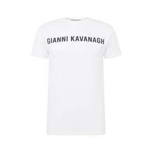 Gianni Kavanagh Tričko 'Dubai'  čierna / biela