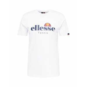 ELLESSE Funkčné tričko 'Dritto'  námornícka modrá / oranžová melírovaná / biela