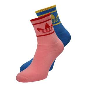 ADIDAS ORIGINALS Ponožky  nebesky modrá / žltá / staroružová / červená