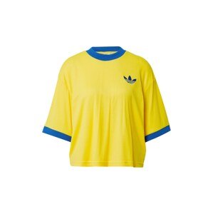 ADIDAS ORIGINALS Tričko  kráľovská modrá / žltá