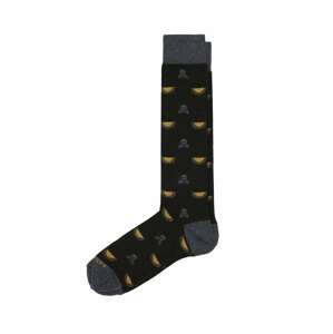 Scalpers Ponožky  žltá / sivá / čierna