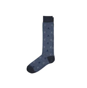 Scalpers Ponožky  modrá / čierna / biela