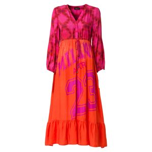 Grace Košeľové šaty  cyklaménová / pitaya / svetločervená / tmavočervená
