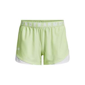 UNDER ARMOUR Športové nohavice 'Play Up Shorts 3.0'  sivá / zelená